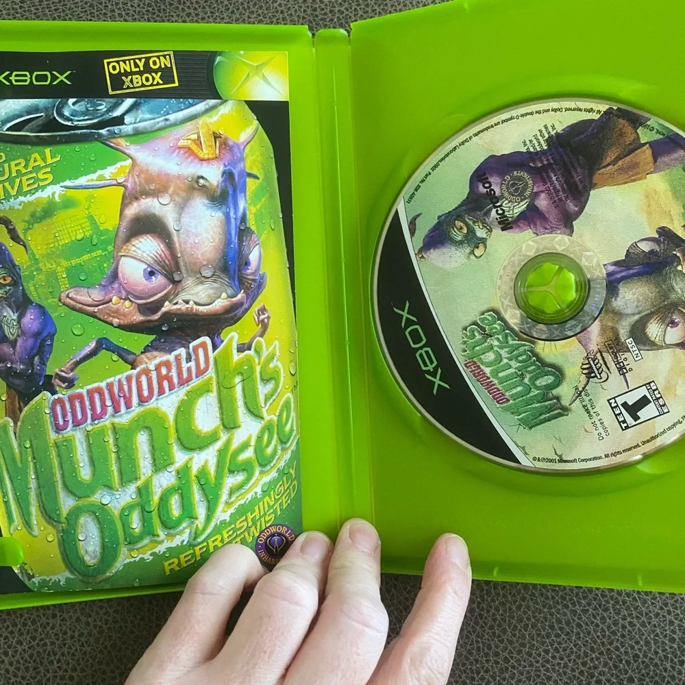 Oddworld Munch's Oddysee (Microsoft Xbox, 2001)